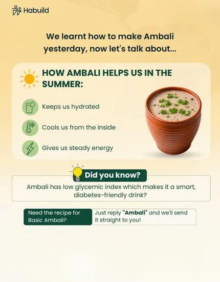 How Ambali benefits in summer