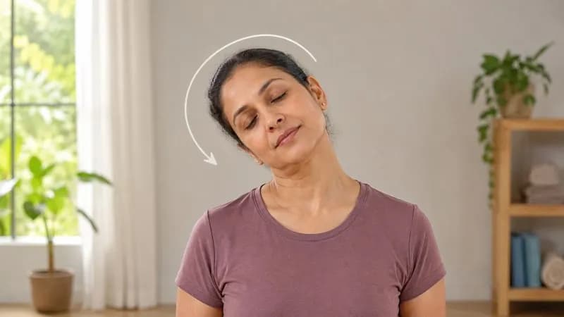 Neck rotations -One of the Best Neck Exercises for Pain Relief
