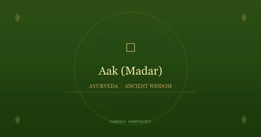 Aak (Madar): Ayurvedic Uses, Safety Notes & Properties