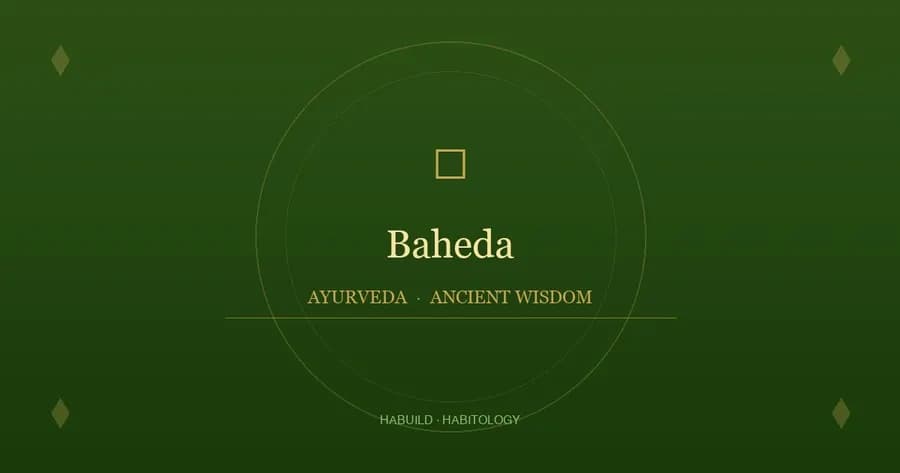 Baheda: Benefits, Uses & Ayurvedic Properties