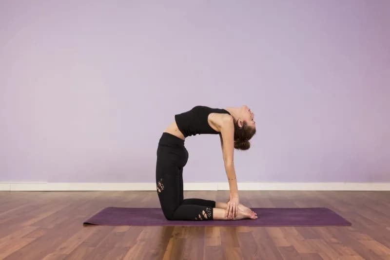 healthy sports woman doing yoga indoors at gym clu 2026 03 11 00 54 35 utc