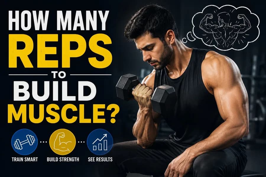 How many reps to build muscle — sets and reps guide