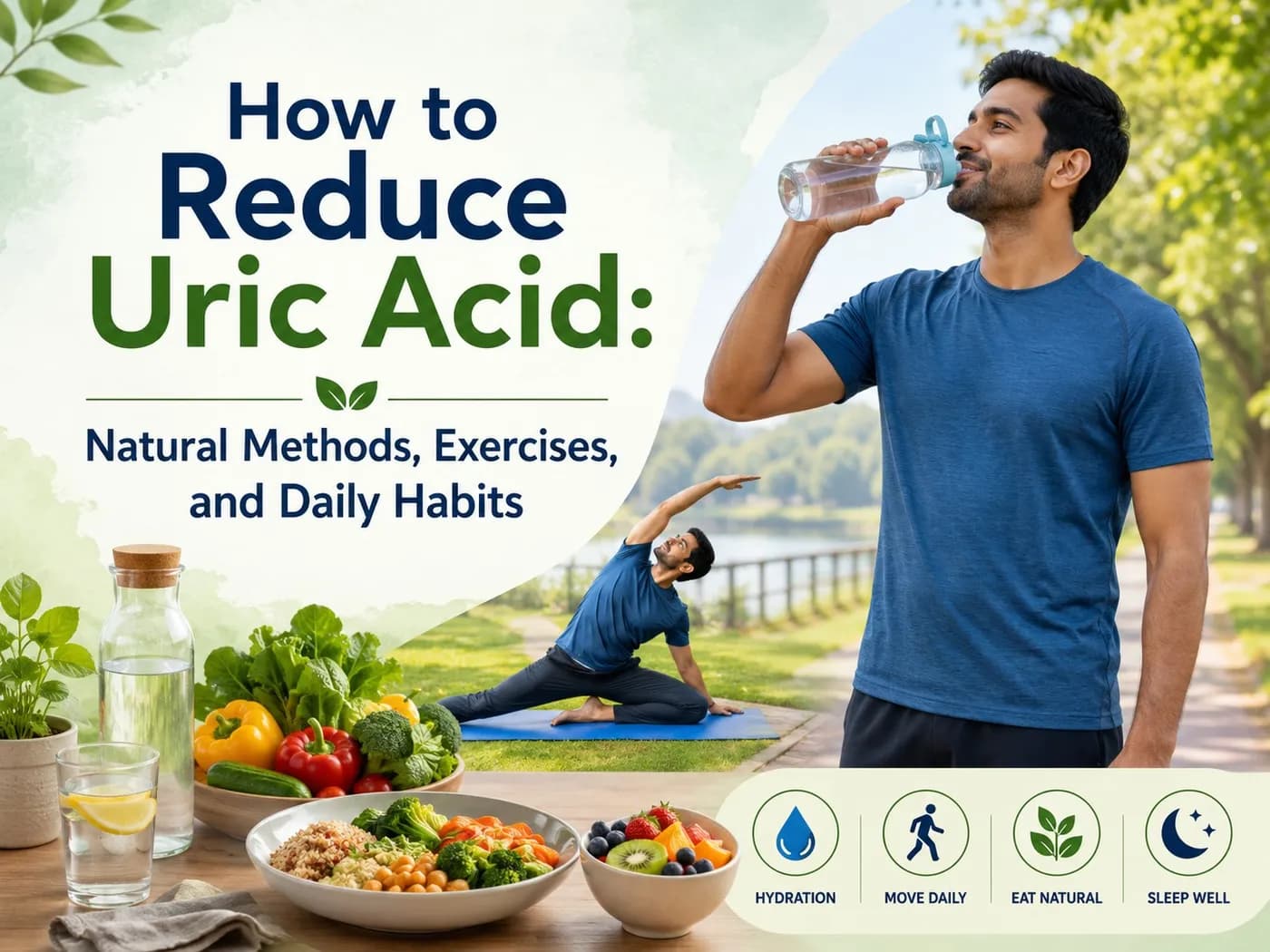 How to Reduce Uric Acid: Natural Methods, Exercises, and Daily Habits