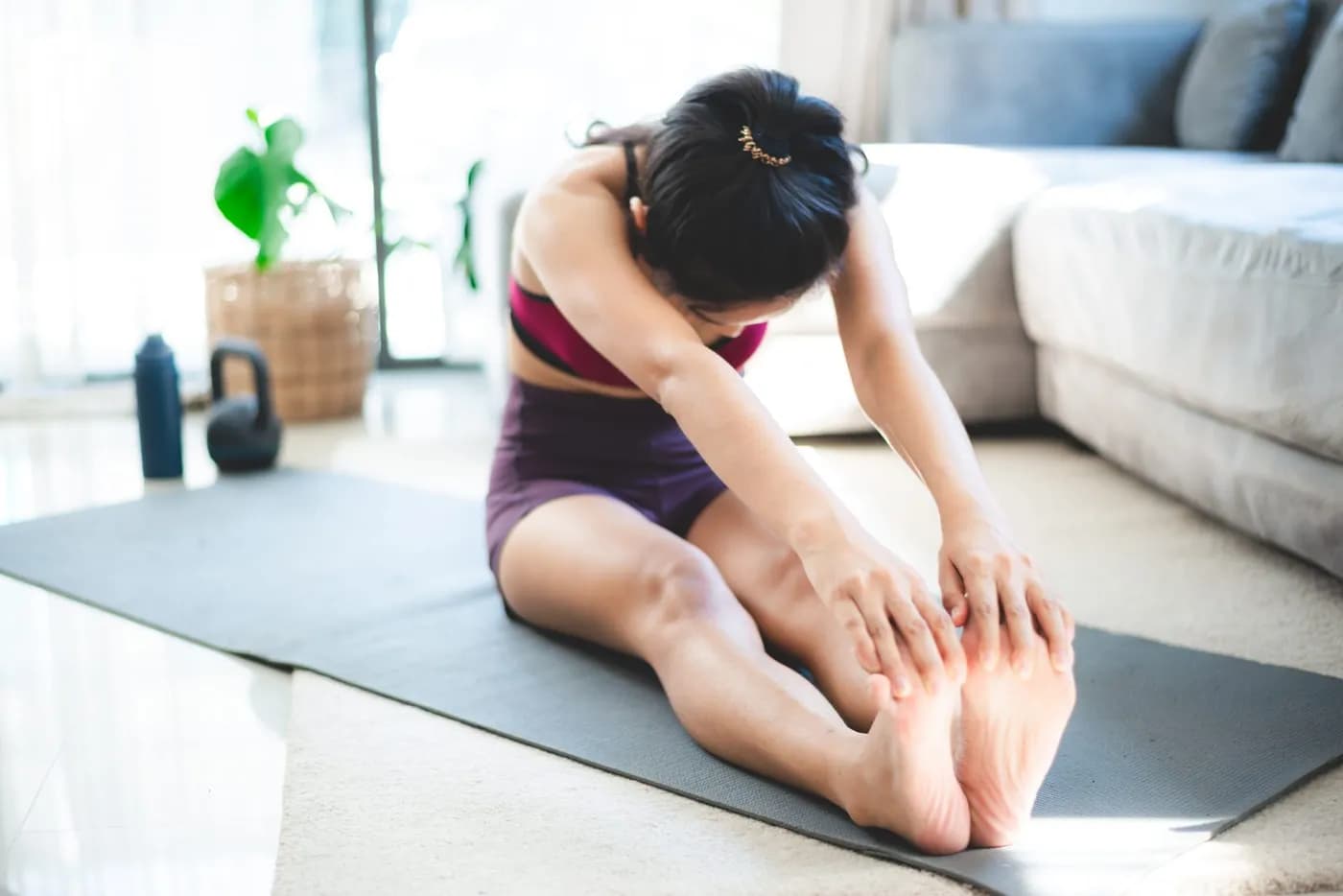 Static Stretching Exercises (Poses) - Trikonasana